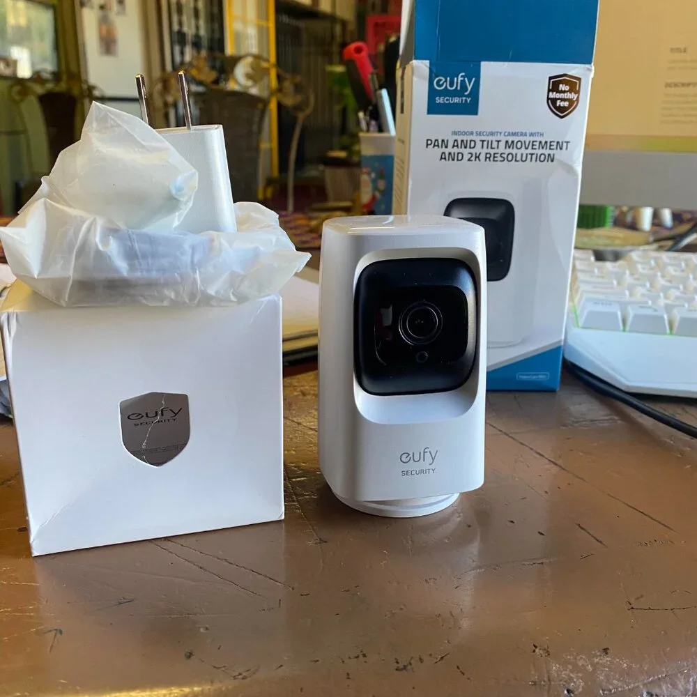 Indoor Solar-powered security camera